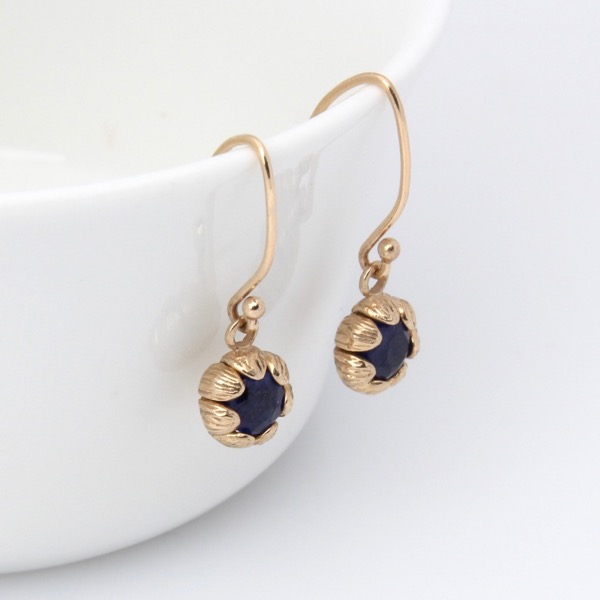 9ct Gold Bloom Earrings