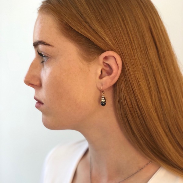 Spiral Shell Earrings - SALE