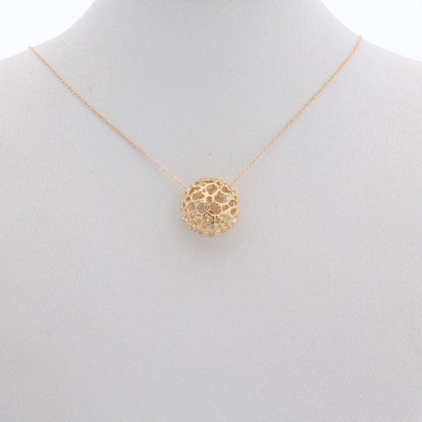 Gold Lace Pod Necklace - SOLD OUT
