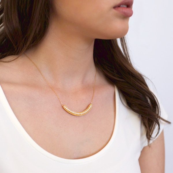 9ct Gold Coin Drop Choker Necklace – Lone Design Club