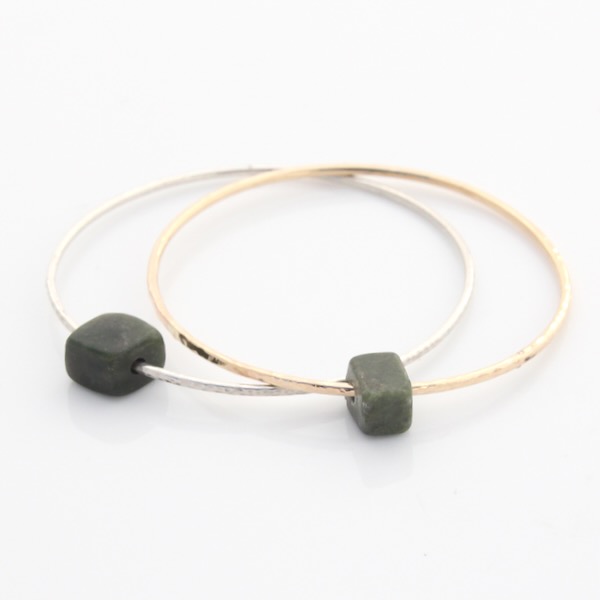 Pounamu Bangle - Sterling Silver