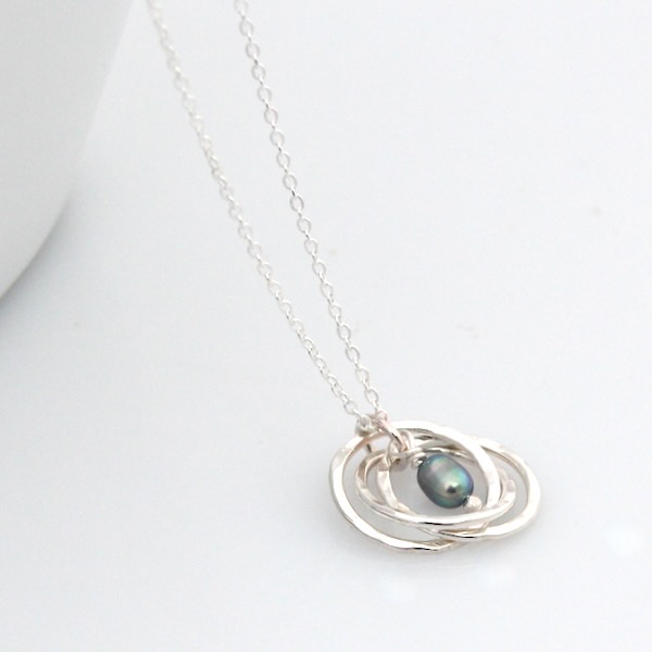 Trio Entwined Necklace