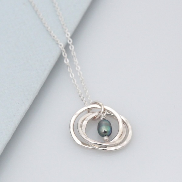 Trio Entwined Necklace