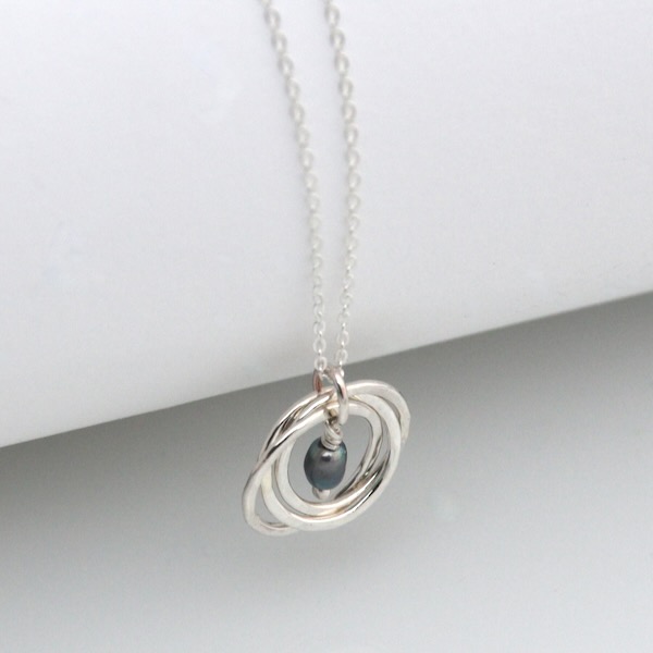 Trio Entwined Necklace