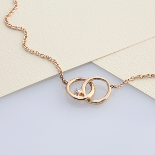 Love Links Necklace - 9ct Gold