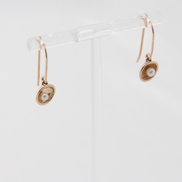 9ct Gold Seed Drop Earrings