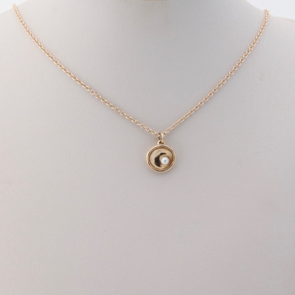 9ct Gold Seed Drop Necklace