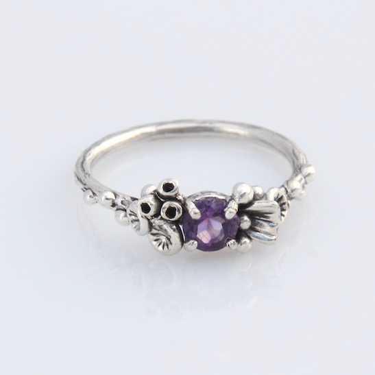 Amethyst Ocean Ring