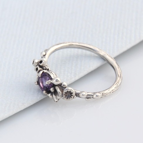 Amethyst Ocean Ring