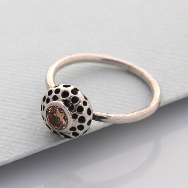 Crystal Kina Stackable Ring