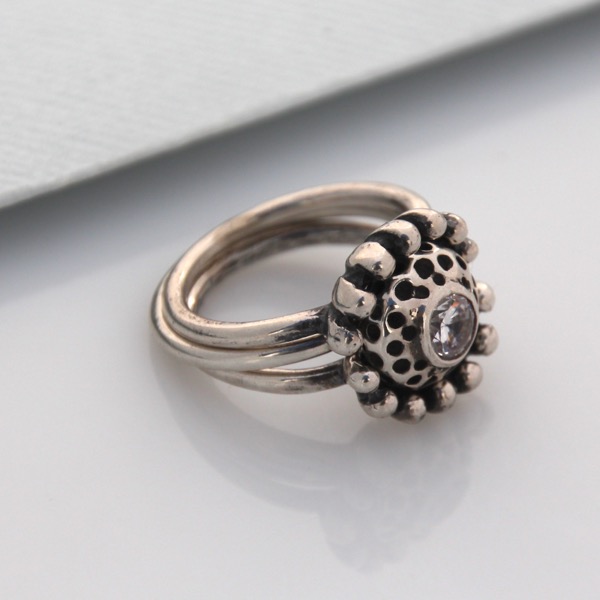 Crystal Kina Stackable Ring
