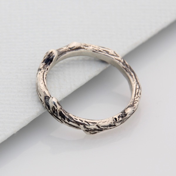 Branch Textured Ring