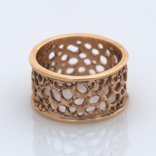 Lace Ring - 9ct Yellow Gold