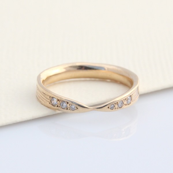 Cusp Eternity Ring - 9ct Yellow Gold