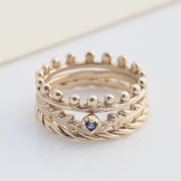 Crown Band - 9ct Yellow Gold