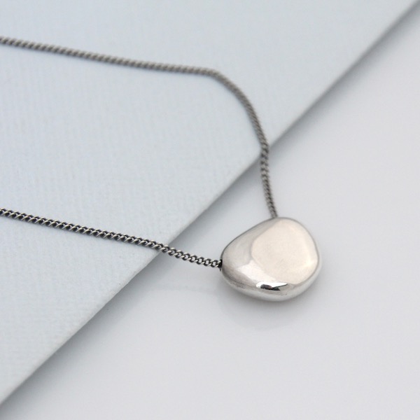 Skimming Stone Necklace