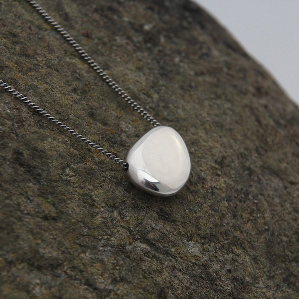 Skimming Stone Necklace